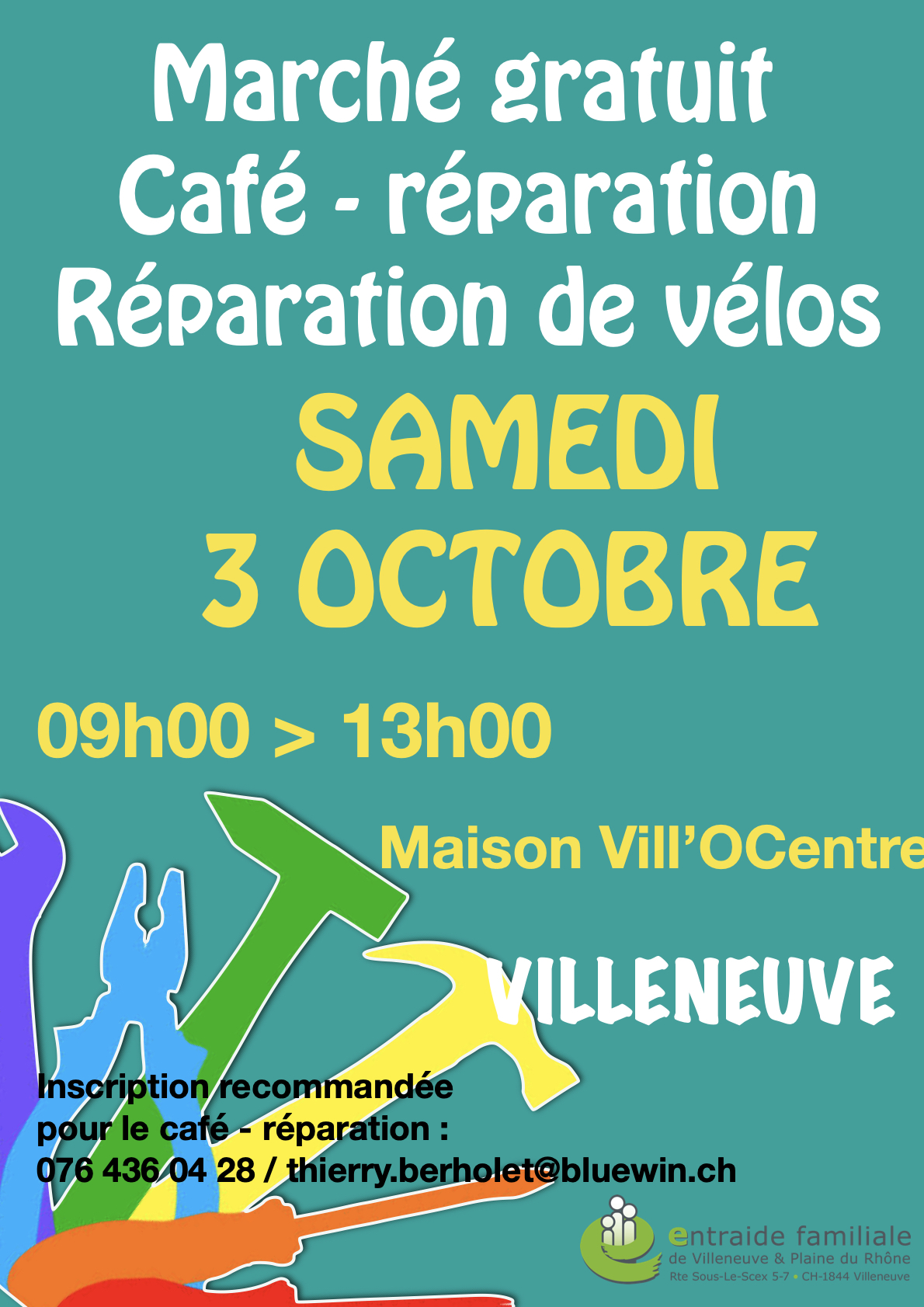 Repair Cafe - affiche